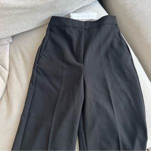 NWT Zara Cropped Black Trousers